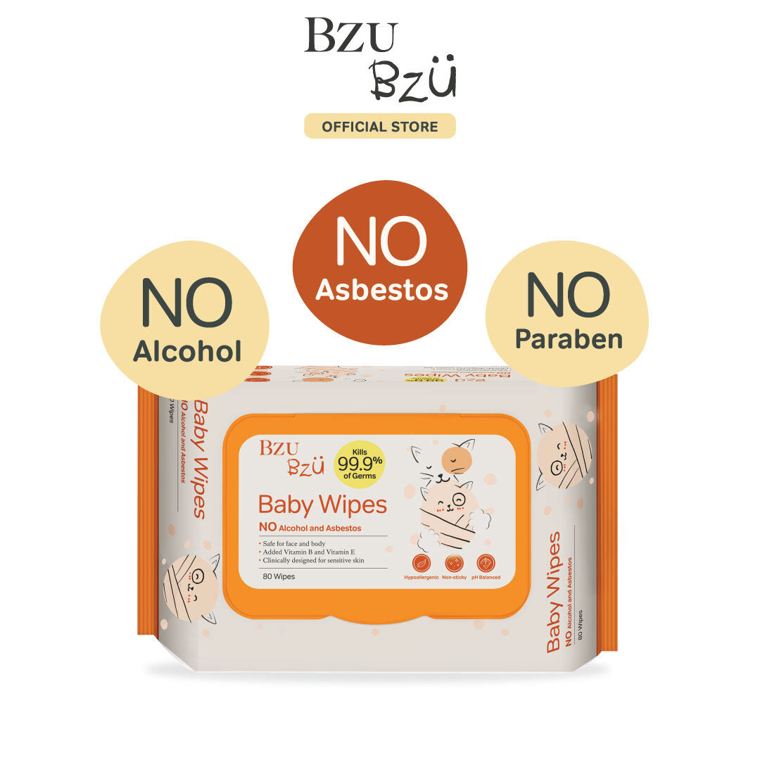 [Buy 1 Free 1] BZU BZU Anti Bacterial Baby Wipes (80 pcs)