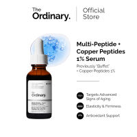 The Ordinary Multi-Peptide + Copper Peptides 1% Serum - 30 mL | Targets Multiple Signs Of Aging