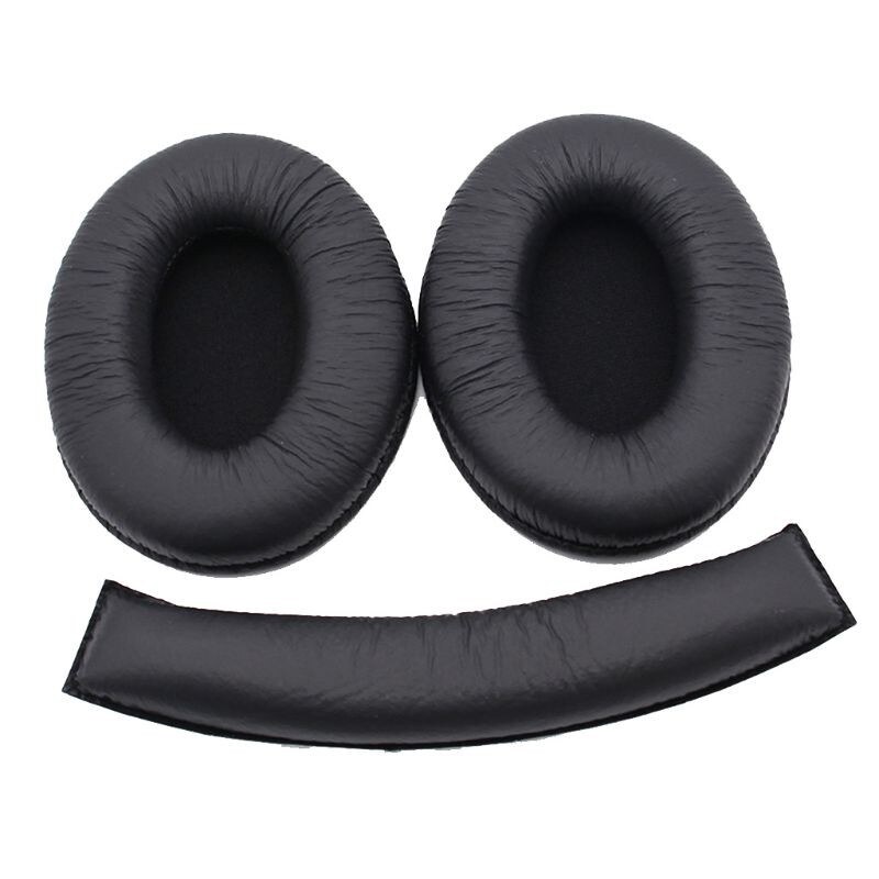 {Feida Digital Store} wili Earpad Miếng đệm tai Tai nghe đệm mút mềm Headband Bìa Băng-đô thay thế cho Sennheiser HD202 HD212 HD437 HD447 HD457 hd477 hd477 HD497 tai nghe