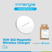 Innergie 15W Qi2 Magnetic Wireless Charging Pad compatible with iPhone 15/14/13/12 Series Samsung AirPods 3/Pro Pro 2 and more (Delta Electronics)