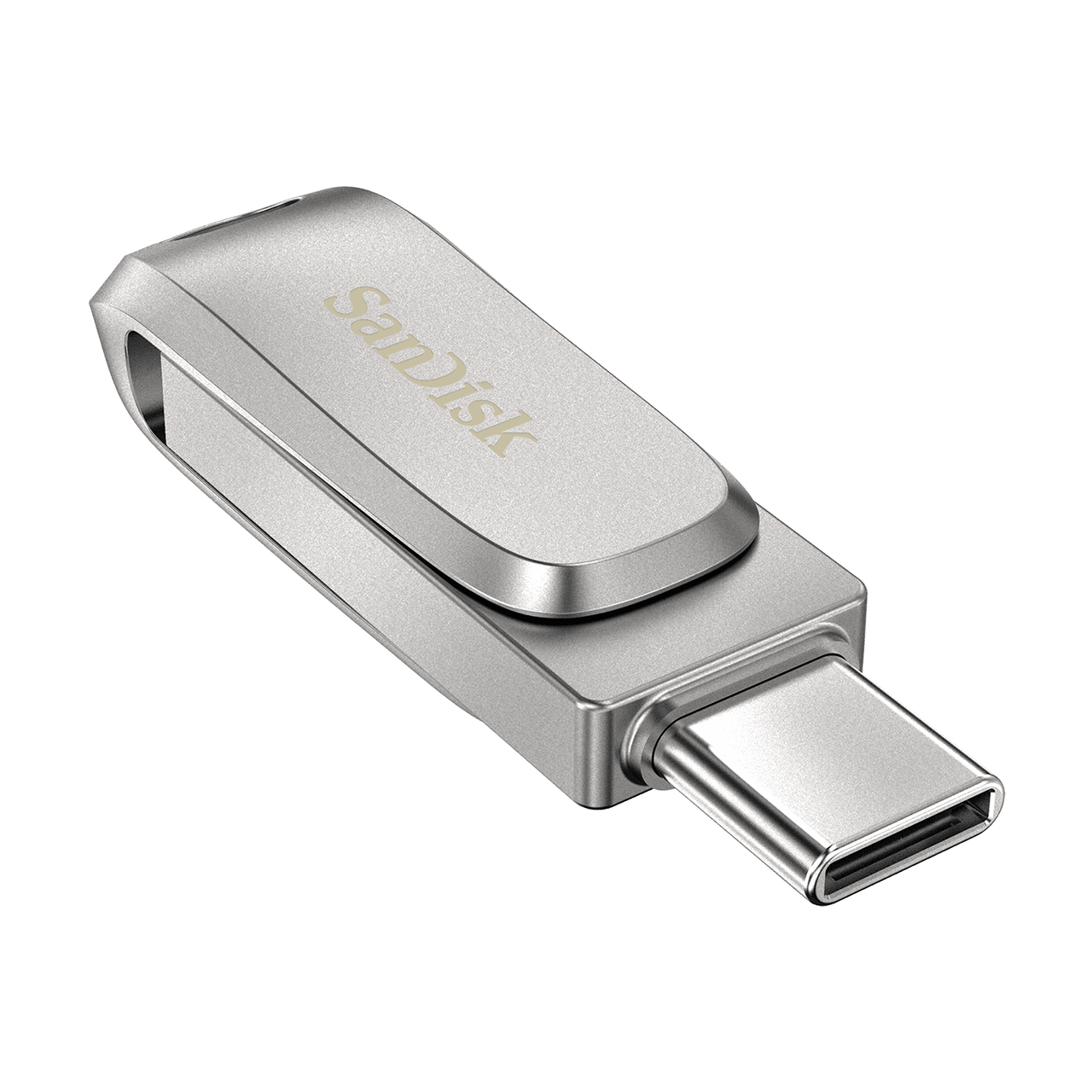 Sandisk OTG Ultra Dual Drive Luxe (32GB / 64GB / 128GB / 256GB / 512GB / 1T) with 150MB/s Read, Plug and Play, Type-C, USB 3.0, Swivel Design (SDDDC4 Series)