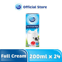 (BUNDLE OFFER) Dutch Lady Purefarm UHT Milk - FULL CREAM (200ml x 24)