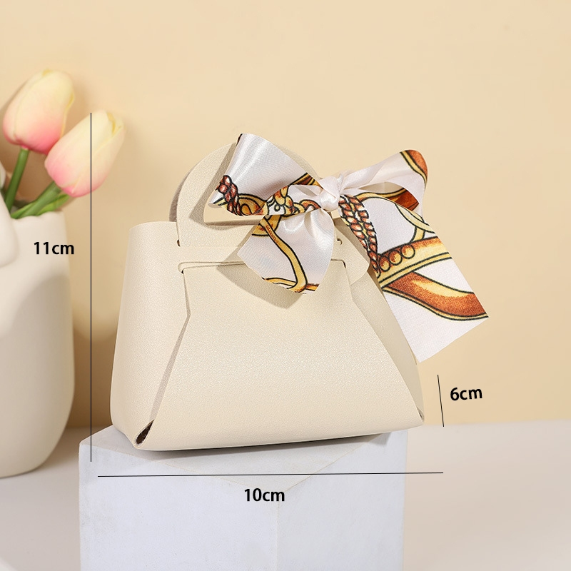 European Style Leather Gift Bag Goodies Bag Doorgift Bag Wedding Kahwin Christmas Gift Bag Kotak Telur Bag Kenduri