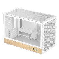 # DeepCool CH260 WOOD High Airflow mATX T.G PC Case BLACK / WHITE