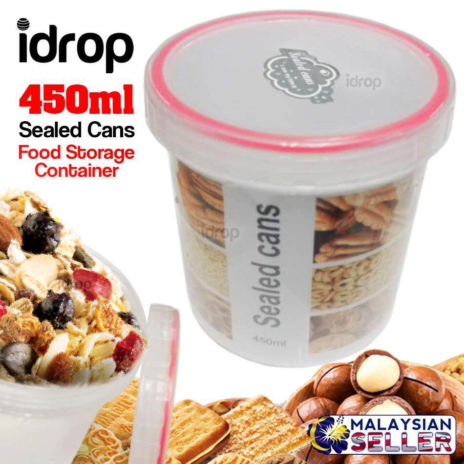 idrop 450ml Sealed Cans - Small Food Container Storage [ SR708 ]