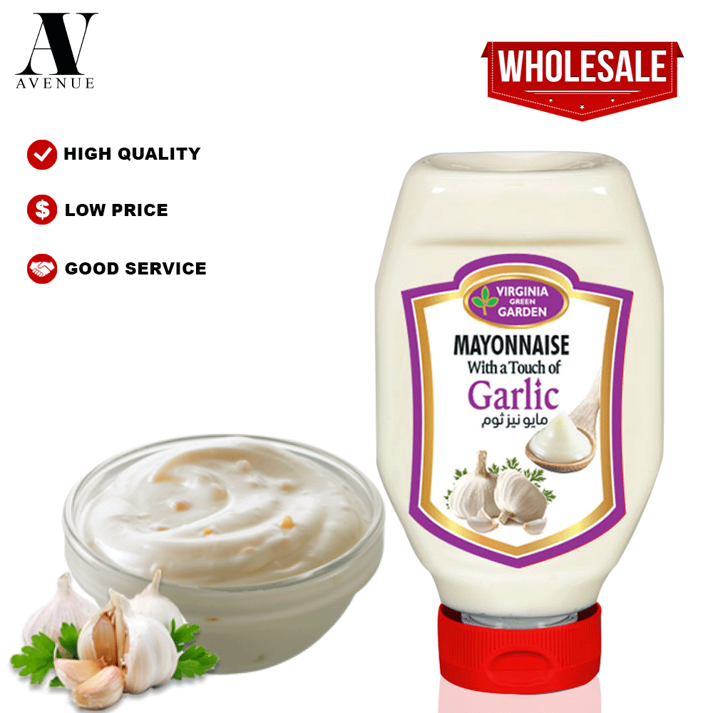 Mayonnaise with a touch of Garlic 300 g مايونيز ثوم