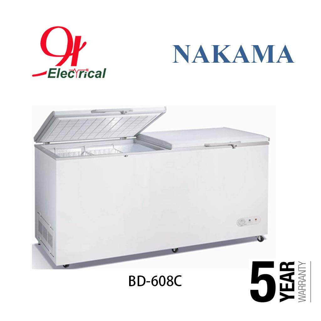 Price List Peti Ais NAKAMA BD-608C 600L Twin Door DEEP FREEZER (Twin Temperature) Terbaik Price List Peti Ais NAKAMA BD-608C 600L Twin Door DEEP FREEZER (Twin Temperature) Terbaik