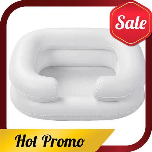 Portable Inflatable Shampoo Bowl Foldable In Bed Hair Washing Hair Cuts