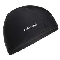 Nabaiji Size S Kids Mesh Fabric Aquagym Swimming Cap - Black Swim Accessories