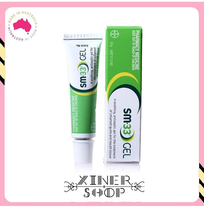[Pre Order] SM-33 口腔溃疡膏 mouth tissue soothing, antisepti Gel ( 10g Tube )(From Australia)