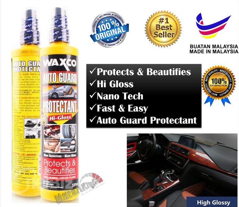WAXCO AUTO GUARD PROTECTION 320ML / Kereta Wax / Car Wash / Car Polish / Car Wax / Kereta cuci