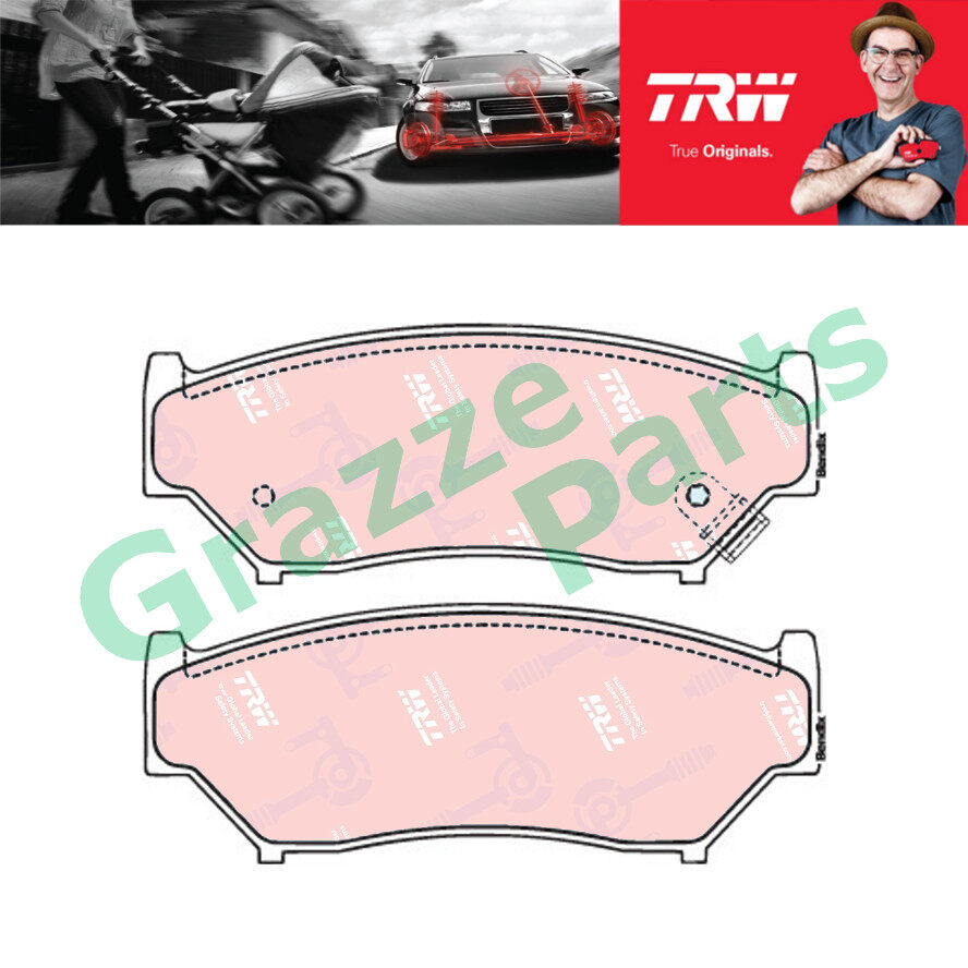 TRW Brake Pad Front for GDB1174 - Suzuki Vitara 5 Door SE416