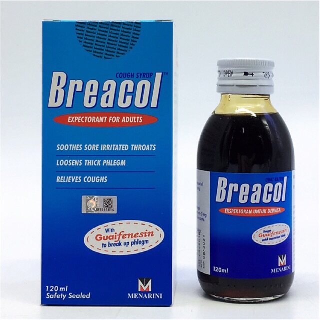 BREACOL COUGH SYRUP (ADULT) 120ML