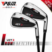 PGM VCT3 Men's Stainless Steel Iron Golf Clubs Set