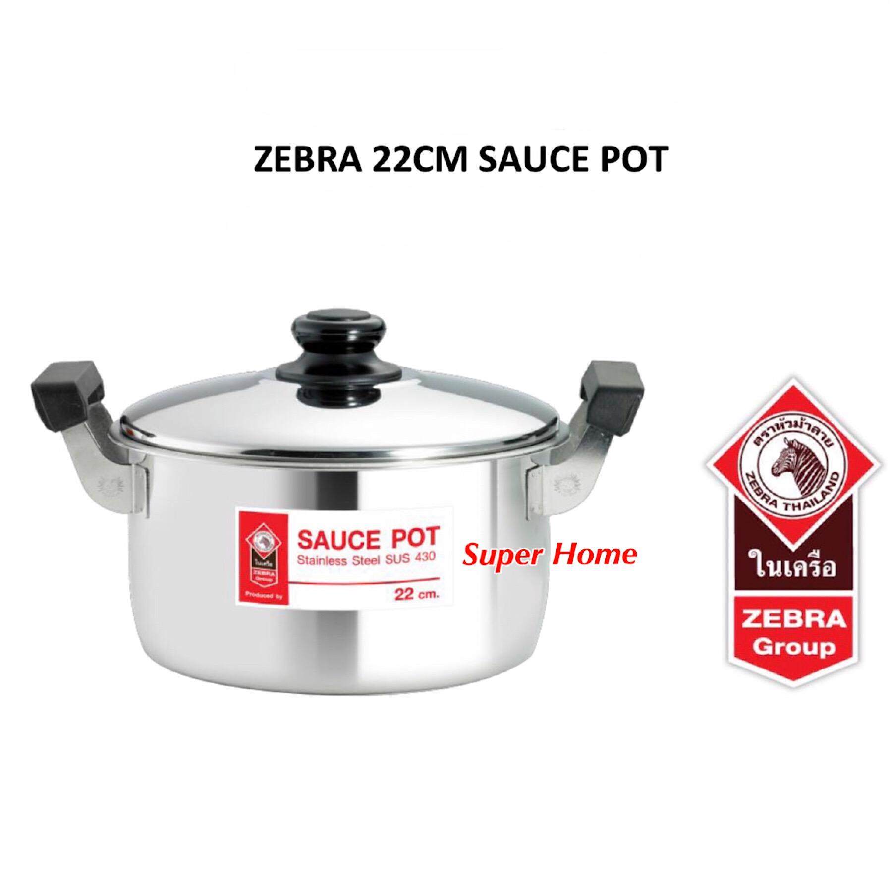 Zebra Sauce Pot 22cm Stainless Steel SUS 430 (Daikin's Special Edition)