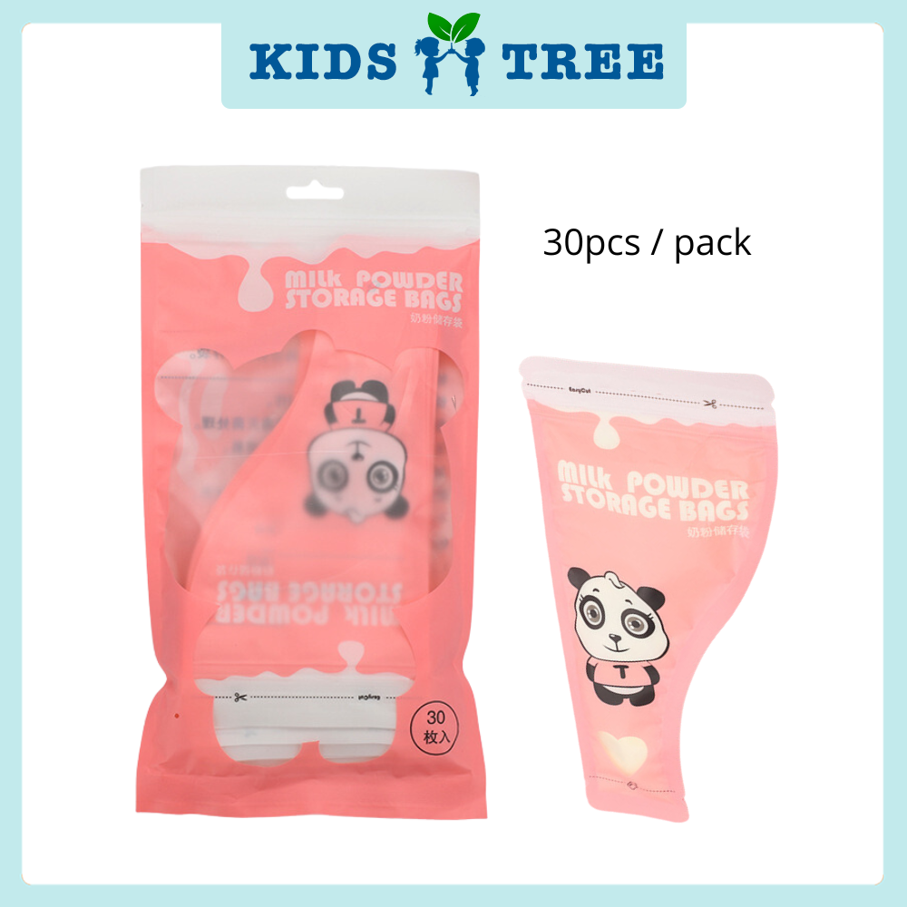 Beg Simpanan Susu 30 Pcs Disposable Milk Powder Storage Bag Leakproof Bag Baby Milk Storage Bag Beg Susu Formula Tepung Susu Plastik Simpanan Susu Tepung