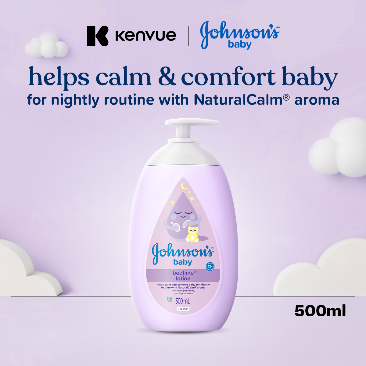 Johnsons Baby Bedtime Lotion 500ml
