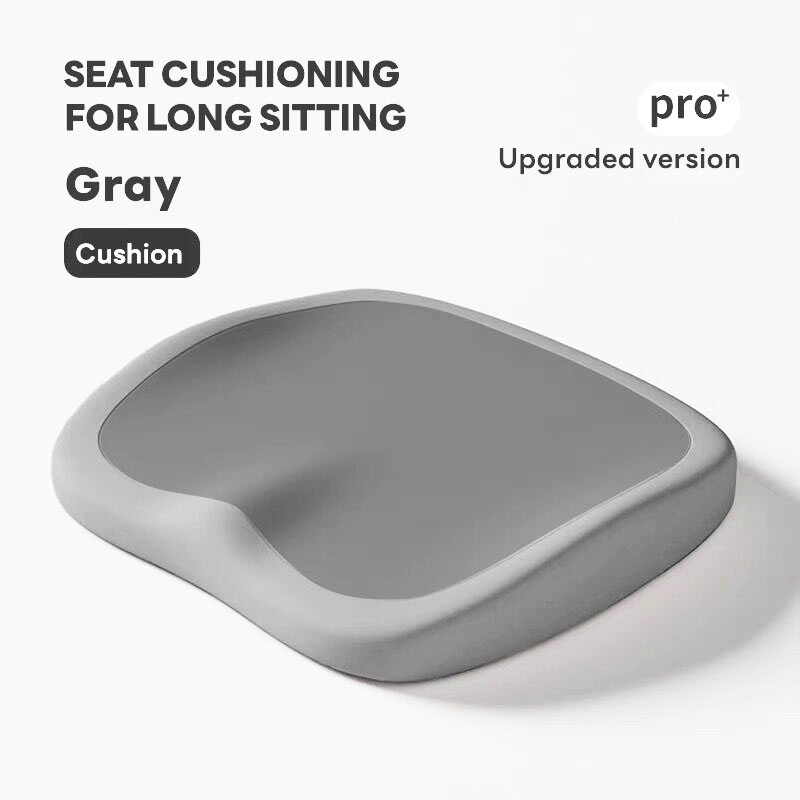 Memory foam stress-relieving seat cushion - Suitable for various vehicle and office applications - Anti-collapse cushion for the buttocks - Reduces fatigue from prolonged sitting and promotes comfort and breathability