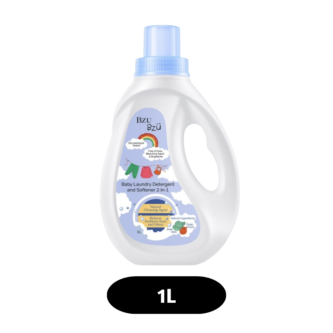 BZU BZU BABY LAUNDRY DETERGENT & SOFTENER 2IN1 800ML / 1L
