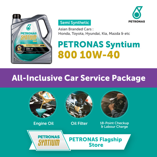 PETRONAS Engine Oil Syntium 800 10W40 [AllInclusive Car Service