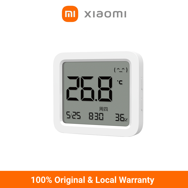 Xiaomi Mijia Bluetooth Temperature & Humidity Monitor Clock Pro - LYWSD02MMC BLE 3.7 Inch E-Ink Display Smart APP Control