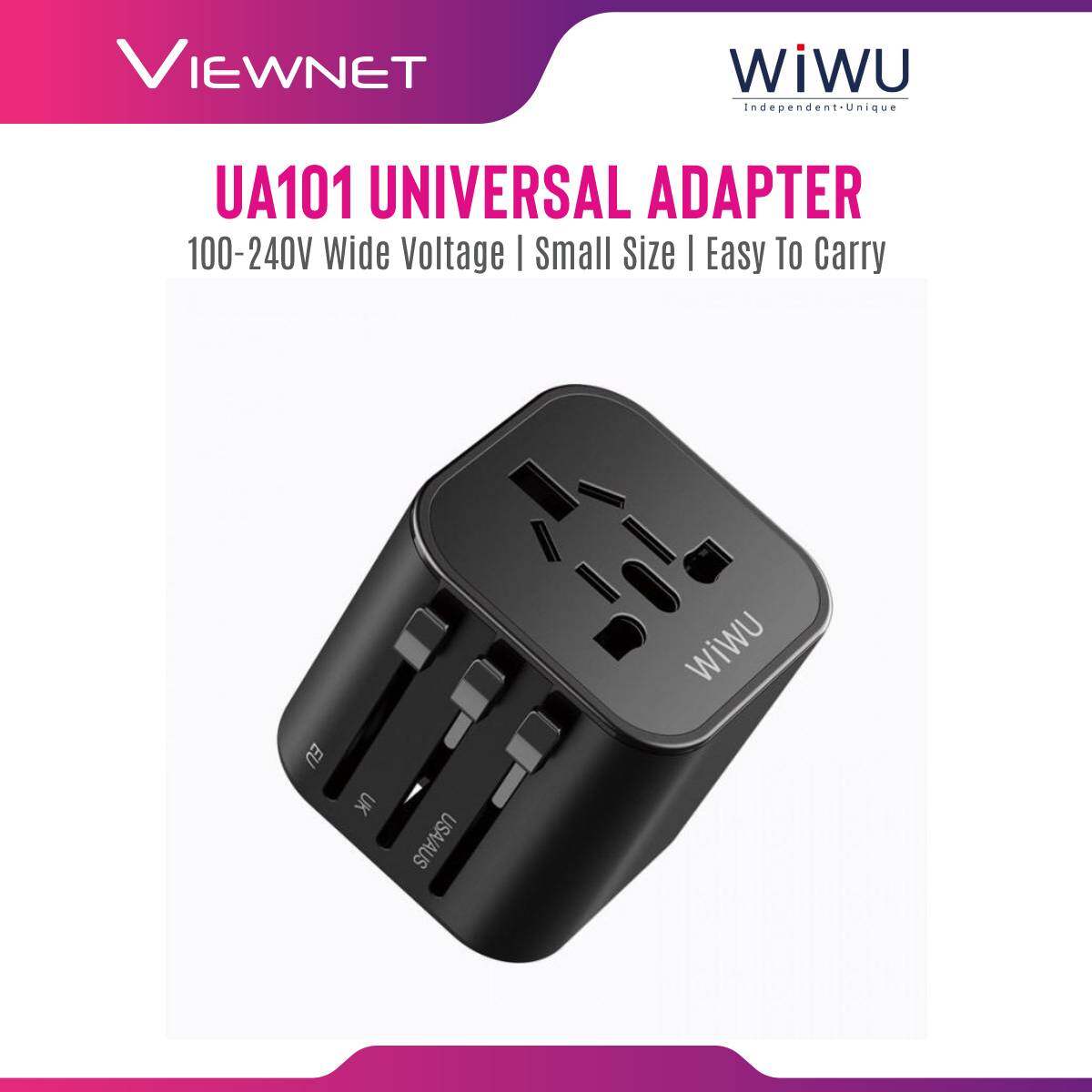 WIWU UA-101 Travel Made Universal Plug Adapter
