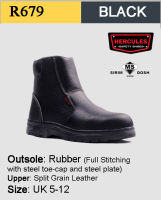 Hercules Half Cut ZIP Safety Shoes Safety Boot 9979 R679 SIRIM DOSH