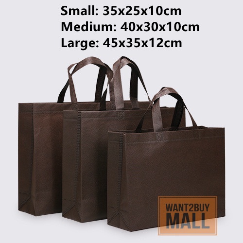 A3 Plain Non Woven Bag Eco Friendly Reuseable Recycle A4 Go Green Shopping Corporate Gift School Paling Murah Beg Kain