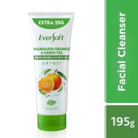 EVERSOFT Mandarin Orange & Green Tea Cleanser Foam 195g