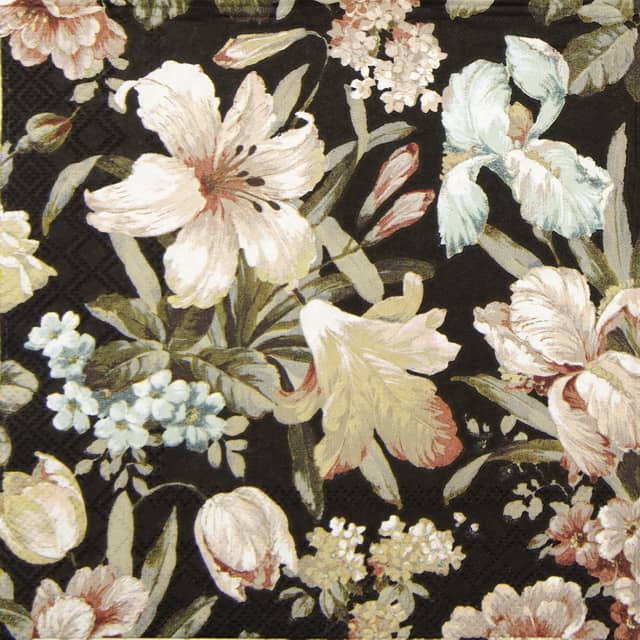 Rose Design4 - Europe Decoupage NAPKIN /TISSUE use for Art & Craft & Banquet Event (Local Ready Stock)