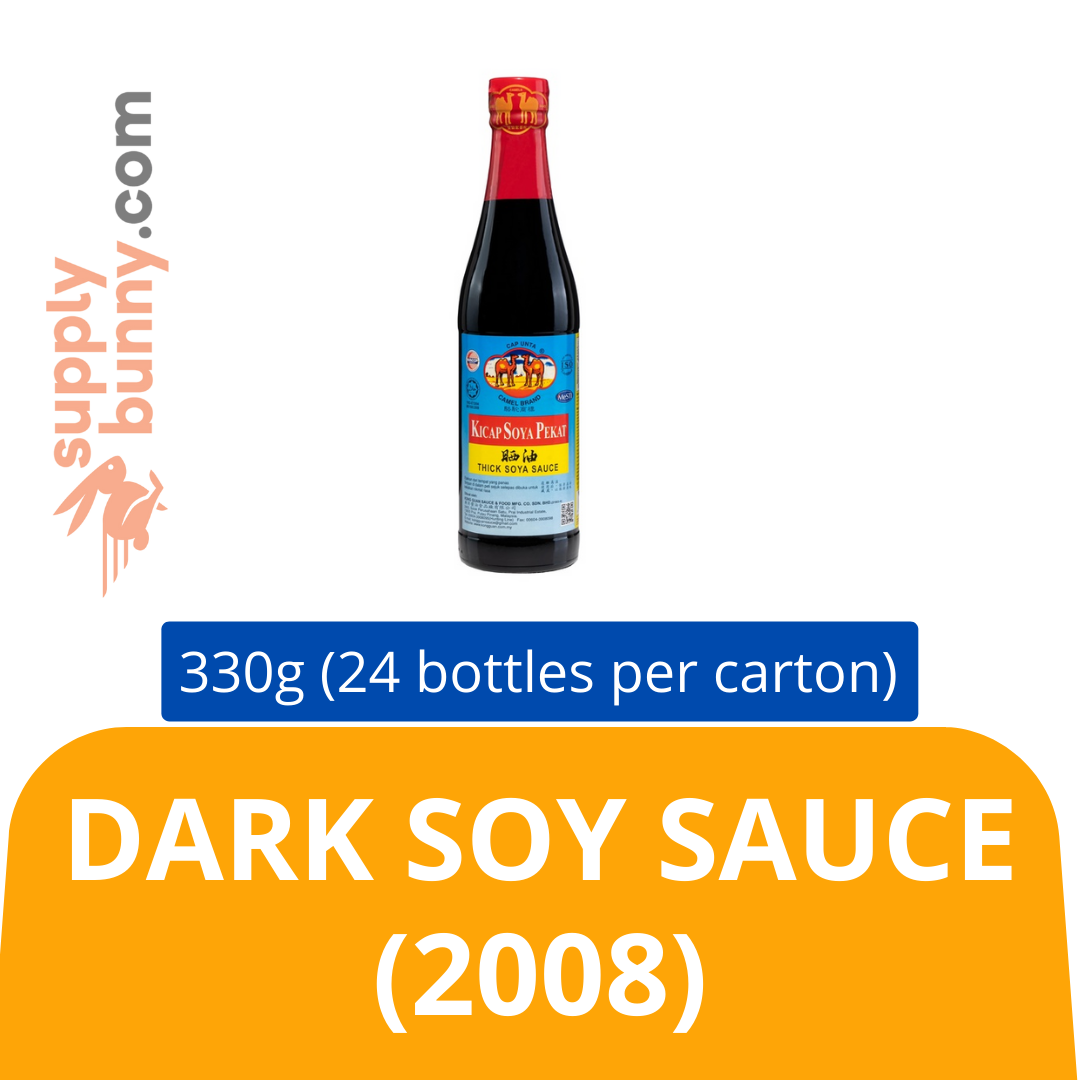 Dark Soy Sauce (2008) ( 330g X 24 bottles) (sold per carton) 老抽 PJ Grocer Soy Sos Gelap