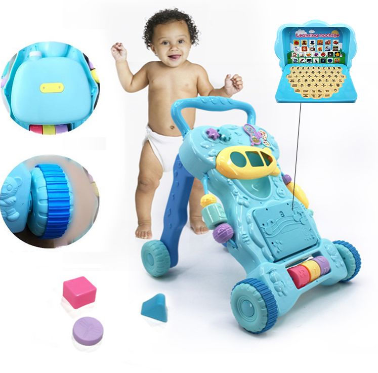 [LazChoice] JOY 4 in 1 Dream Music Baby Walker Full Moon Gift Mini Piano Lullaby Song Toys With Drawing Board for Early Education Baby Shower