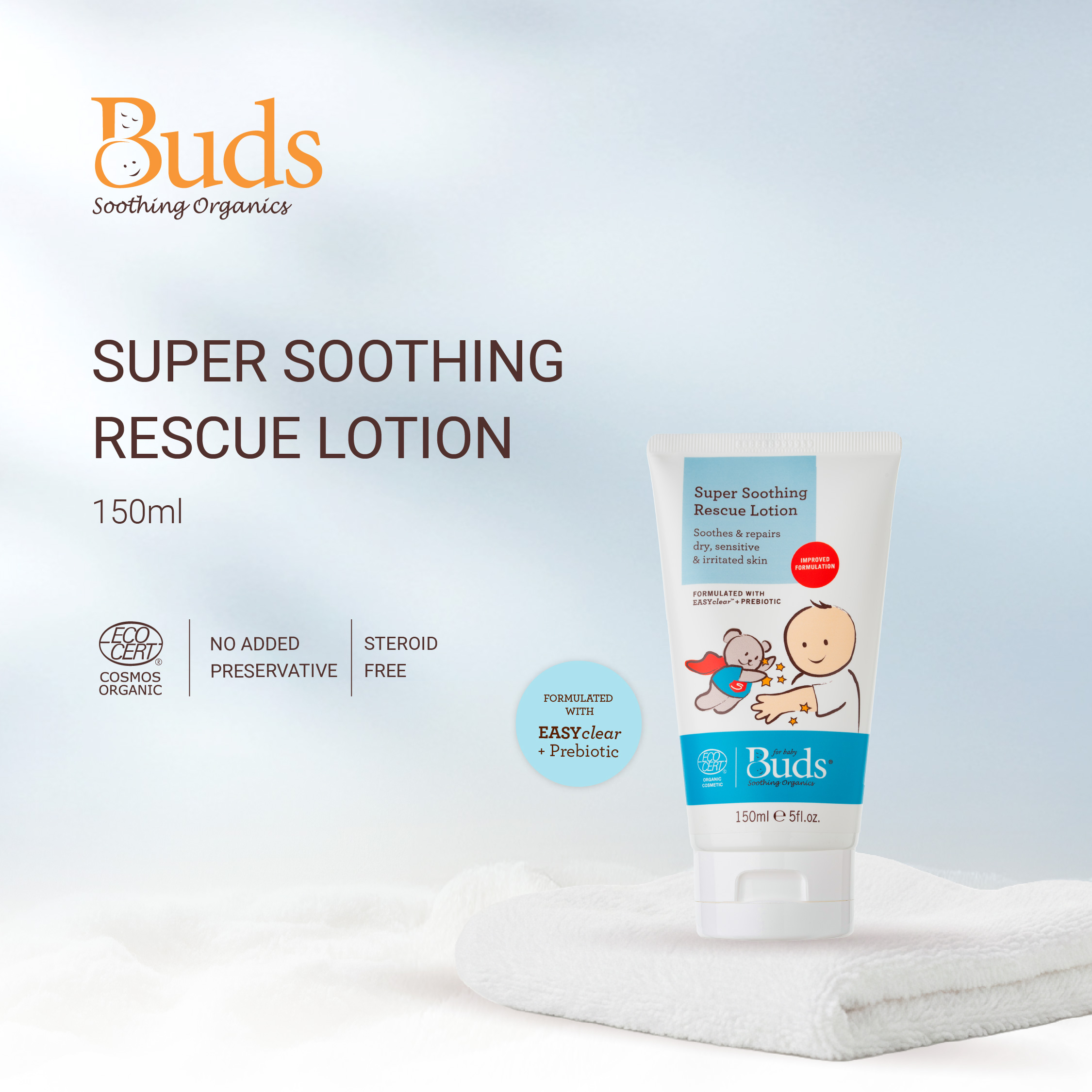 Buds Organics BSO Super Soothing Rescue Lotion (150ml)