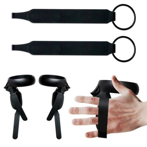 1 Pair VR Controller Adjustable Knuckle Straps for OCULUS Quest / Rift S VR Touch Controller Grip Accessories