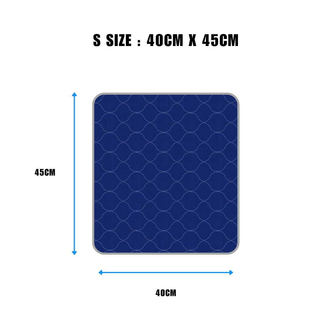 MEDIHUB Waterproof Bed Sheet Mattress Protector Incontinence Washable Urine Mat Alas Katil Waterproof Single Underpad