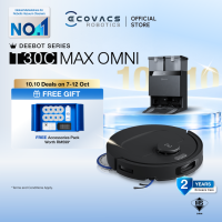 [BEST VALUE] ECOVACS DEEBOT T30C Max/Prime Omni Robot Vacuum| 25000 Suction Power | ZeroTangle™ 3.0 | OZMO™Turbo 2.0 Mop | Auto Empty & Hot Air Dry