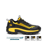Caterpillar Mens INVADER Mecha Composite Toe Work Shoe - Black/CAT Yellow (P91691)