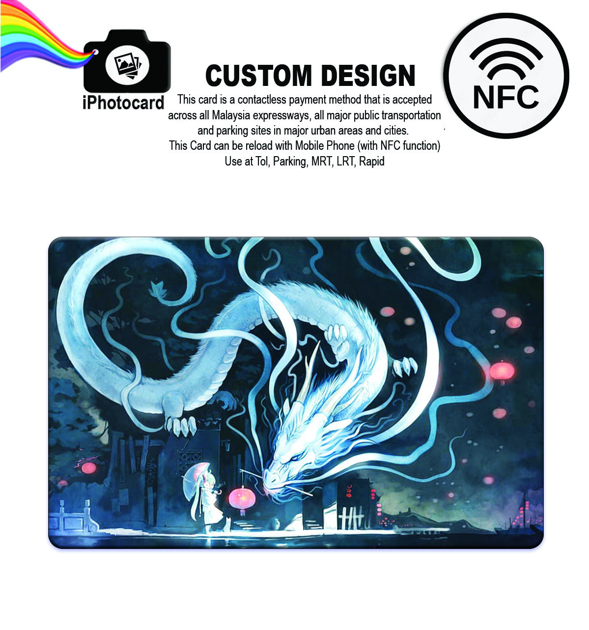 Touch n Go Card NFC TNG - YEAR OF THE DRAGON - LIMITED EDITION - Card with NFC function