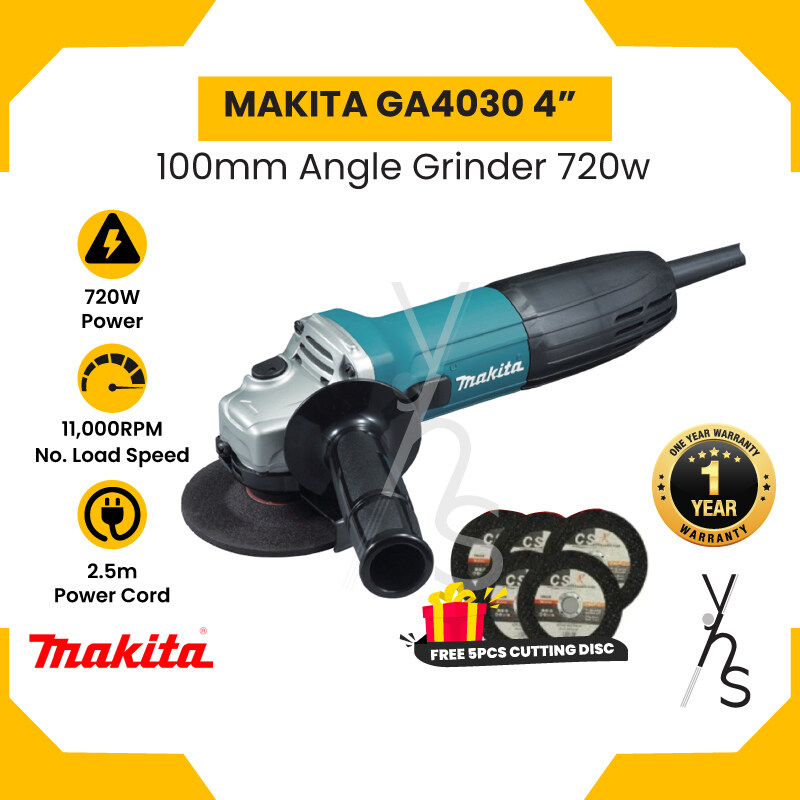 Makita angle deals grinder ga4030