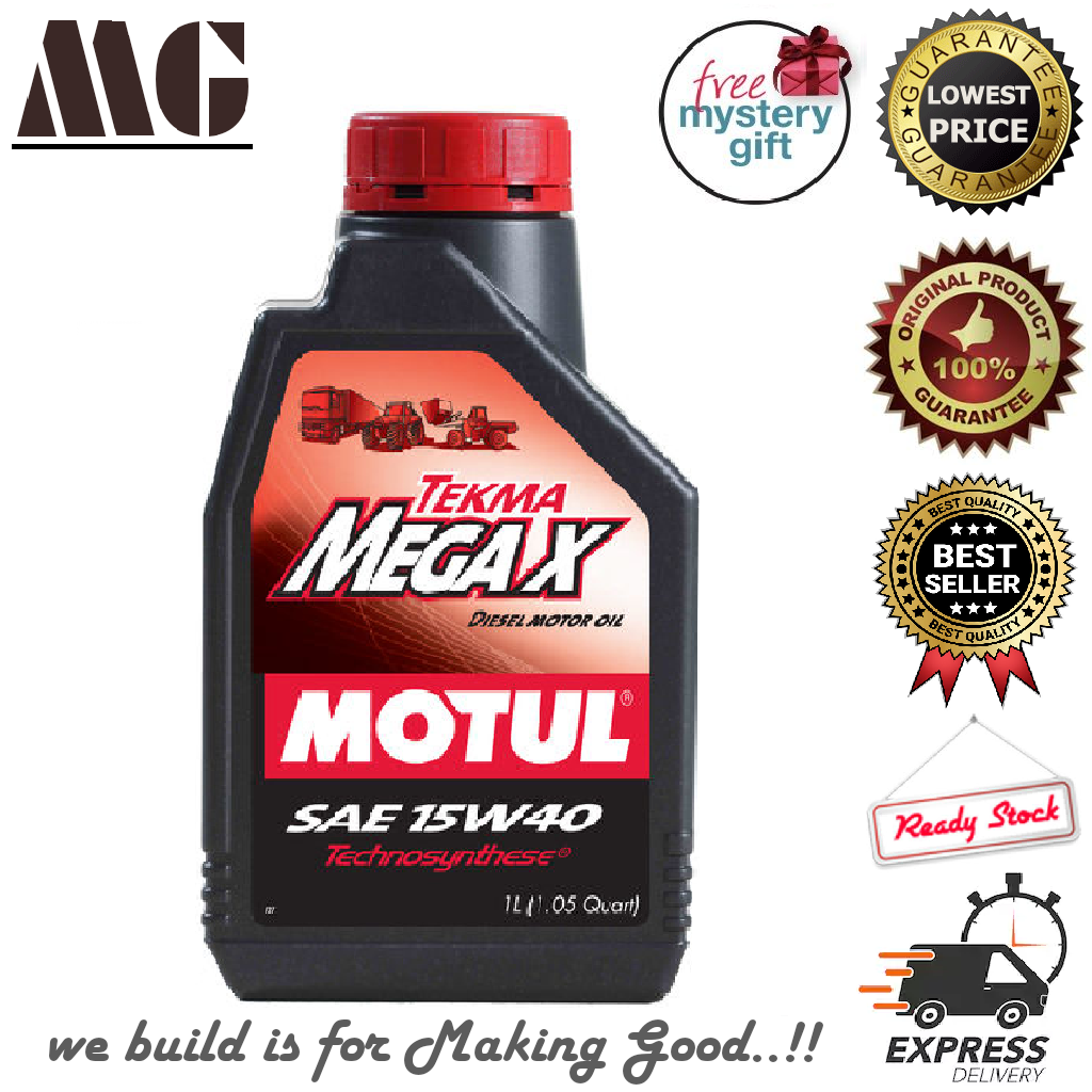 MOTUL TEKMA MEGA X 15W-40 1L HEAVY DUTY DIESEL ENGINE OIL SEMI TECHNOSYNTHESE 10000KM high performance diesel engine oil for naturally aspirated or turbocharged in line with Euro II EURO III EURO IV and EURO V fitted with EGR system or SCR system.