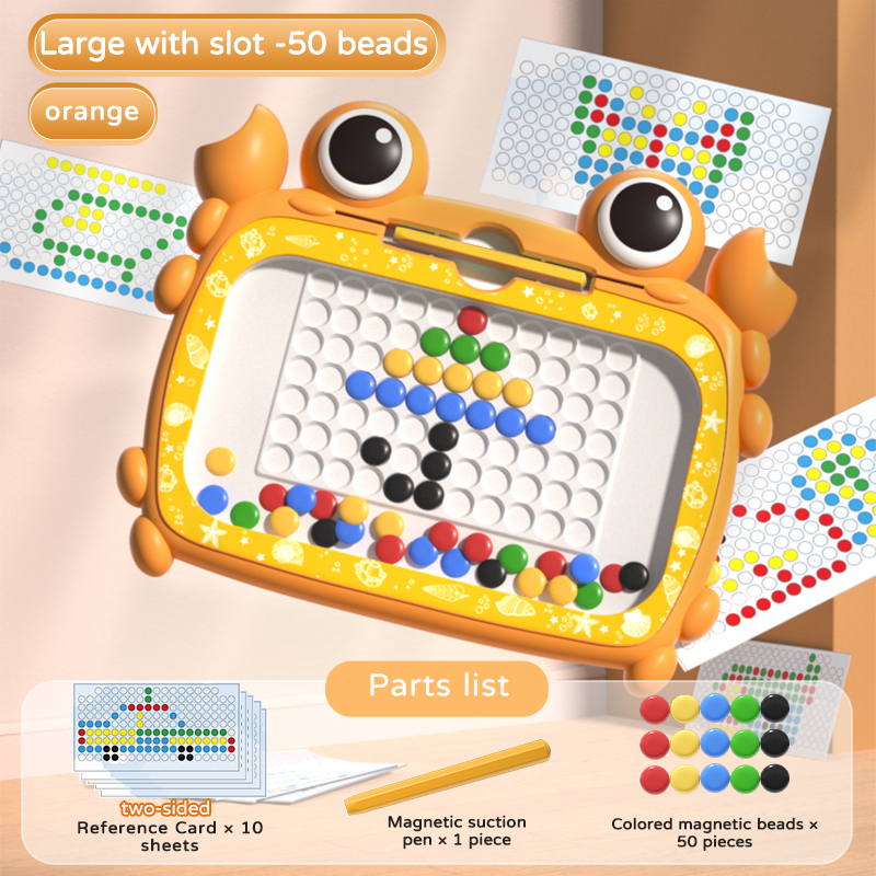 **Malaysia Seller** Crab Magnetic Drawing Board Kids Education Toys Mainan Melukis Doodle Board with Pen Educational Toys