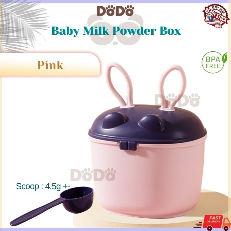 Milk Powder Container Airtight Baby Portable Food Dispenser/ Bekas Susu Baby Milk