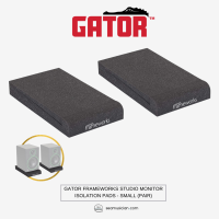 GATOR FRAMEWORKS STUDIO MONITOR ISOLATION PADS FOR 5 INCH STUDIO MONITOR - SMALL (PAIR)