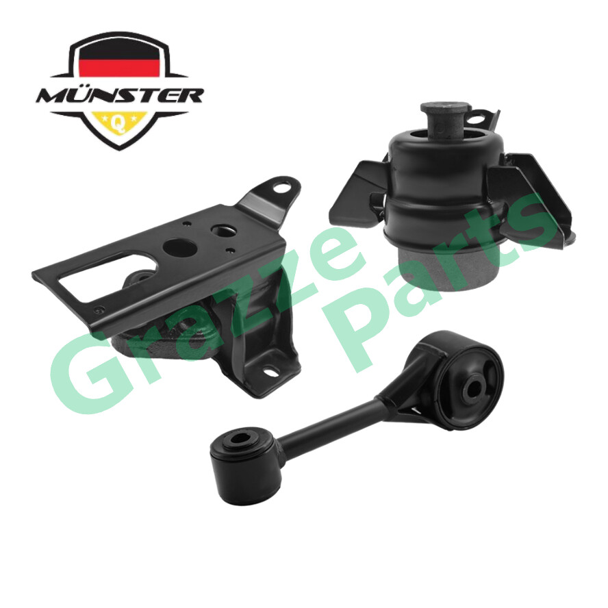 (3pc) Münster Engine Mounting Set PER7483 Perodua Myvi 1.5 Lagi Best 3SZ-V4 2011-2017 Alza 1.5 3SZ-V