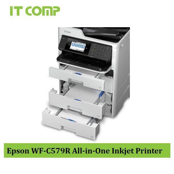Epson Workforce Pro Wf C579r Duplex All In One Inkjet Printer 6190