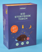 Mideer 3 in 1 Kids Torch Light 12 Slides 3 Languages Asia Exclusive Version Kid Present Gift