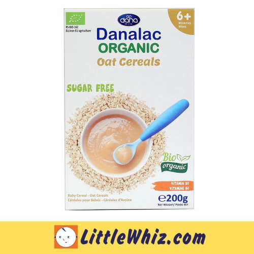 Danalac Organic: Baby Oat Cereals 200g
