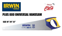 IRWIN PLUS 880 UNIVERSAL HANDSAW 18 20 22 HANDSAWS SAW SAWS