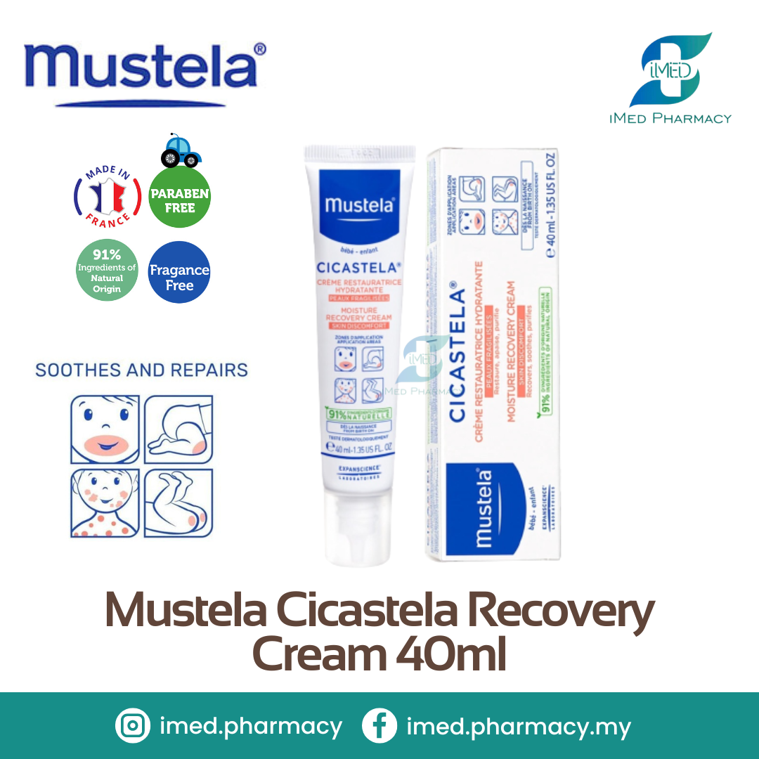 Mustela Cicastela Moisture Recovery Cream 40ml