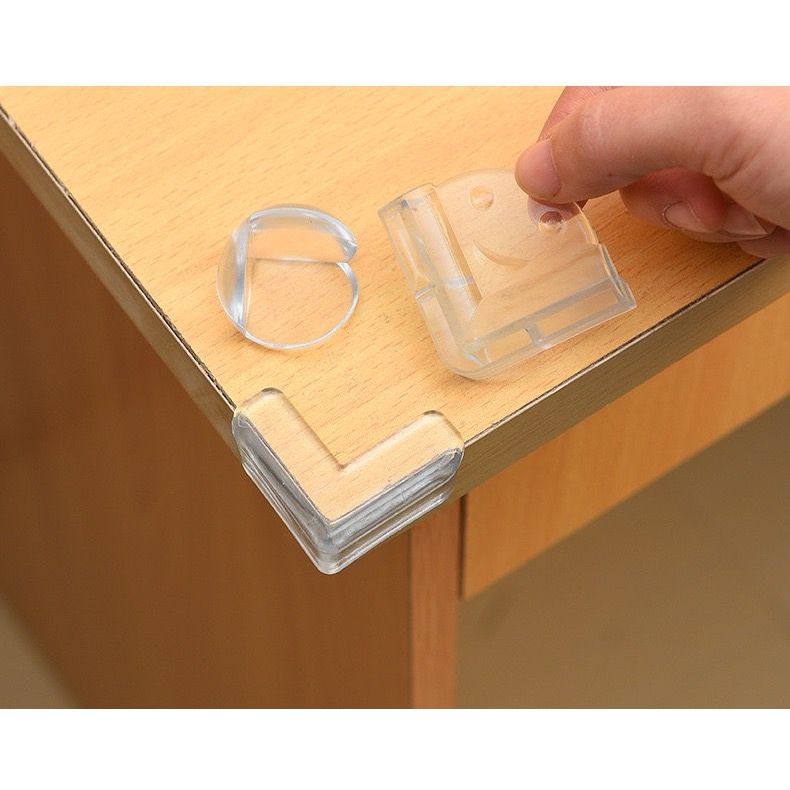 PVC Corner Protector • Baby & Kids Safety Edge Bumper • L‑Shape / Round Shape